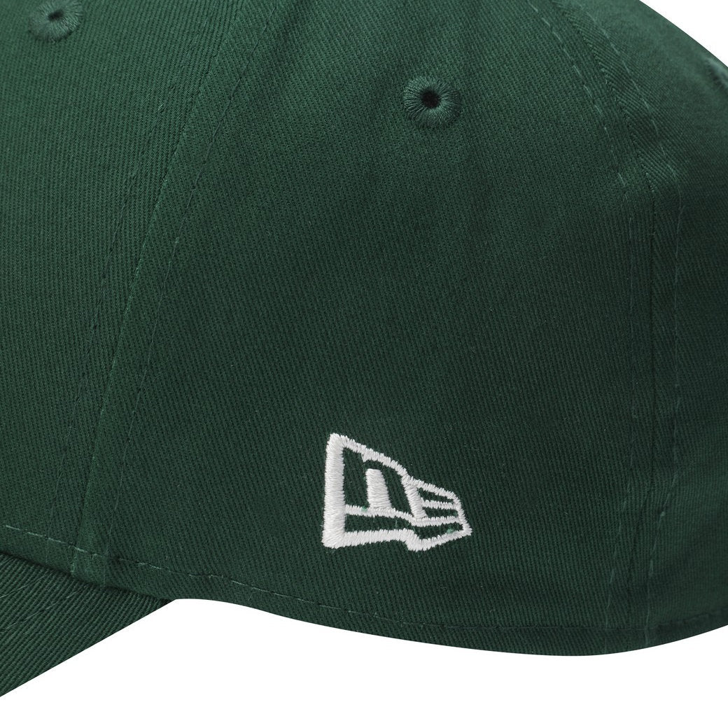 UNISEX NEW ERA 940 コットンロゴキャップ ダークグリーン