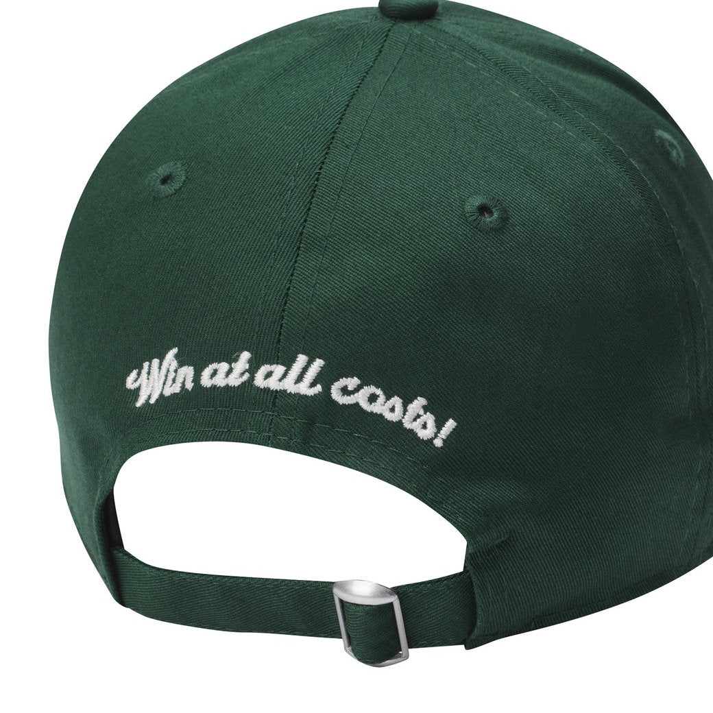 UNISEX NEW ERA 940 コットンロゴキャップ ダークグリーン