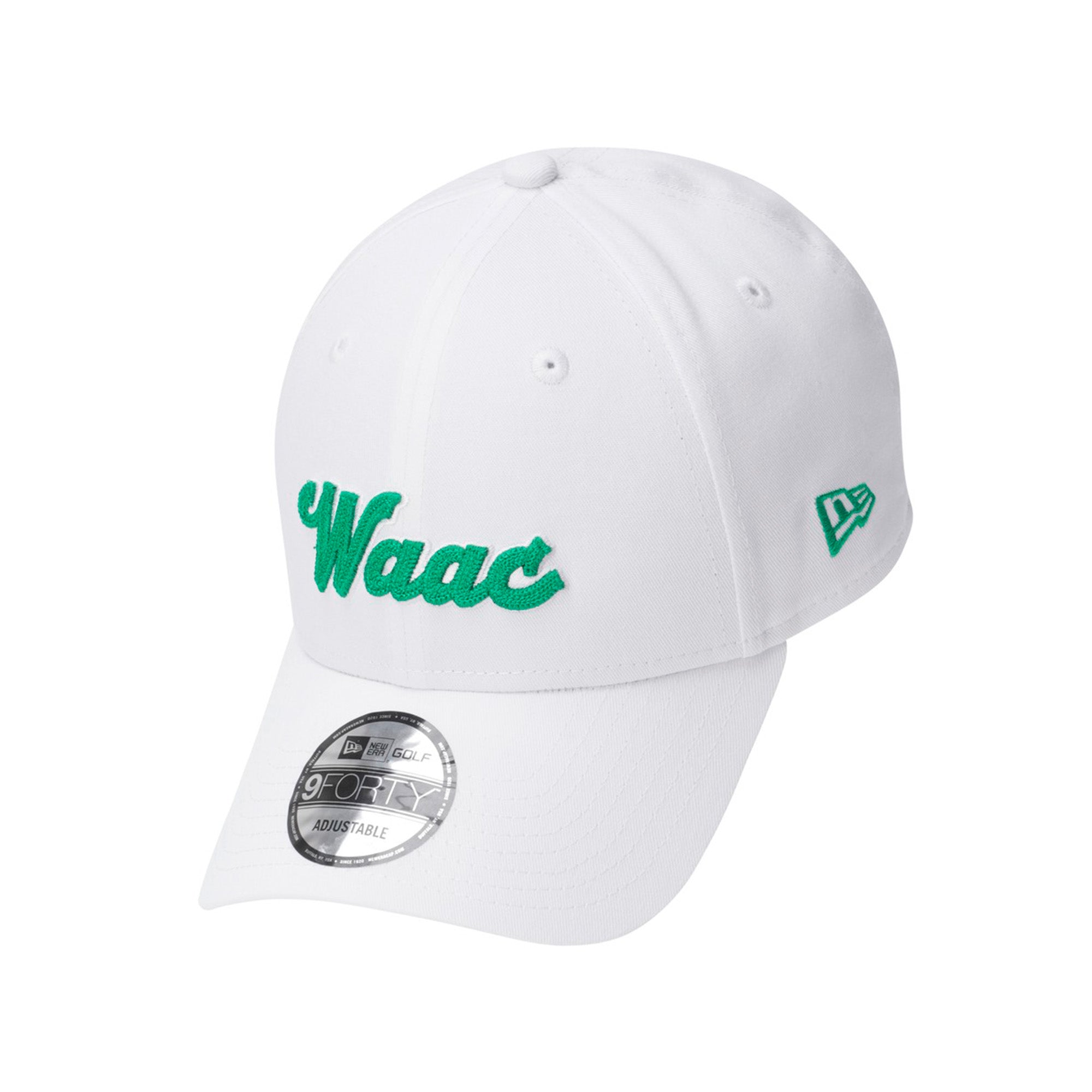 UNISEX NEW ERA 940 コットンロゴキャップ ホワイト
