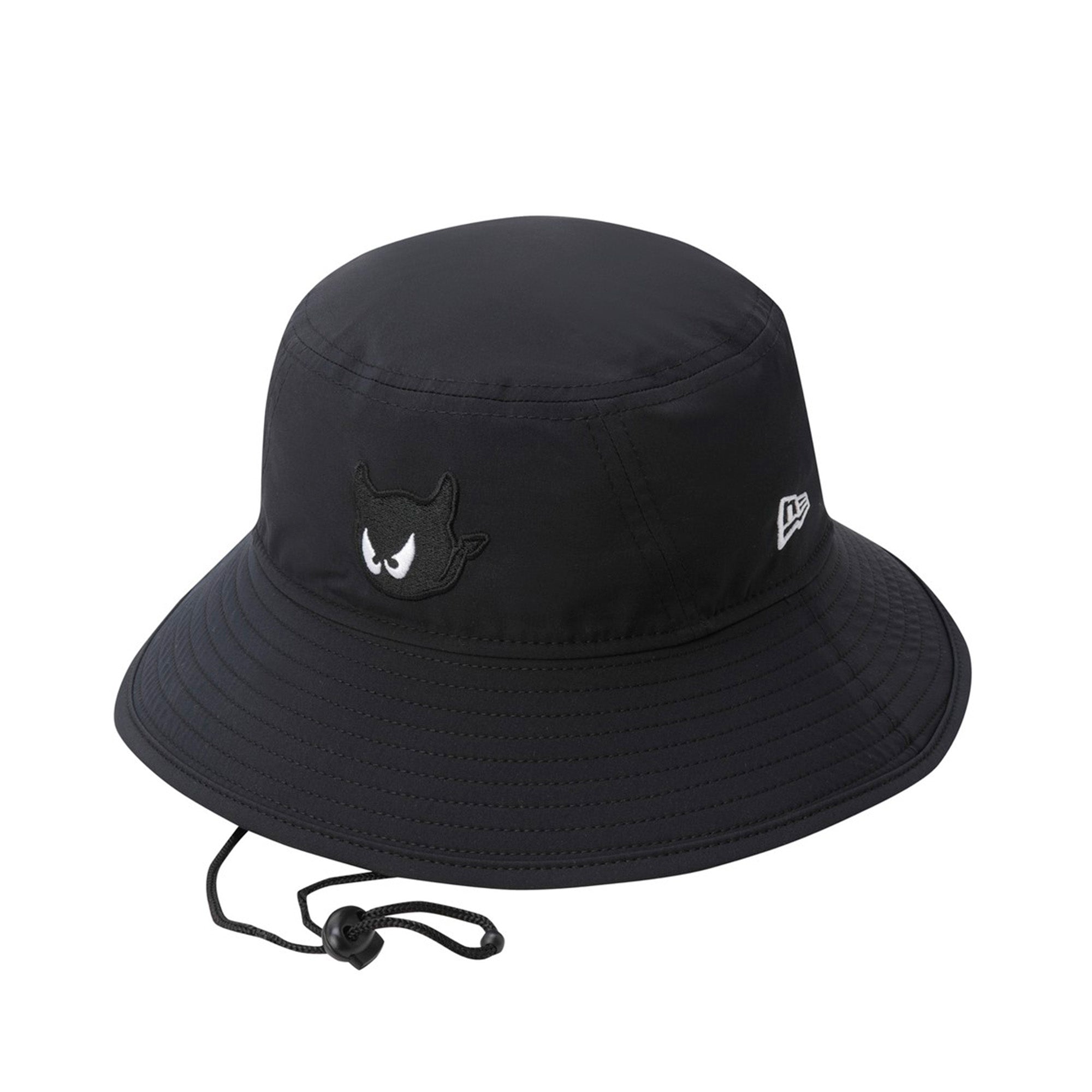 【25SS 新作】UNISEX NEW ERA UNSTRUCTURED WAACKYバケットハット ブラック