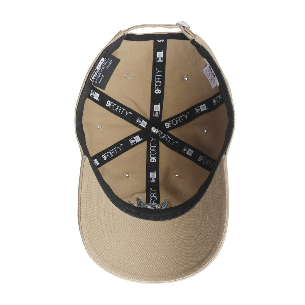 【25SS 新作】UNISEX NEW ERA 940 UNST WTO WAACKYキャップ ベージュ