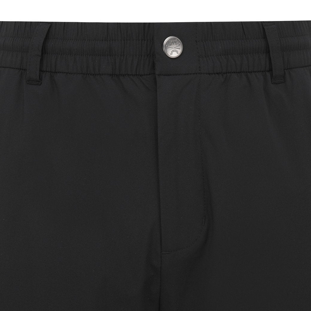 【WAAC X JONES】MEN パイピングハーフパンツ ブラック
