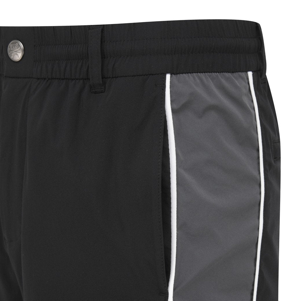 【WAAC X JONES】MEN パイピングハーフパンツ ブラック