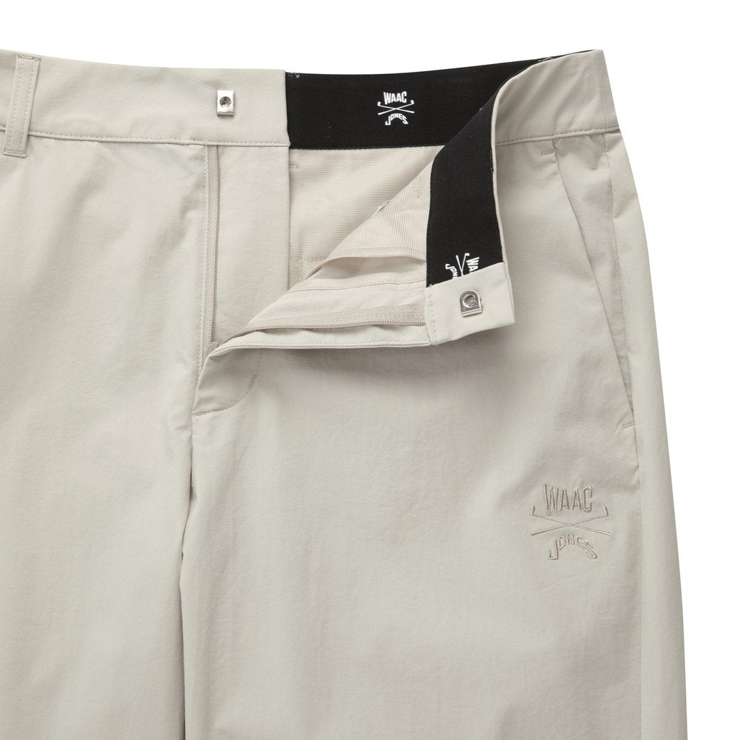 【WAAC X JONES】MEN ESSENTIALロングパンツ ベージュ