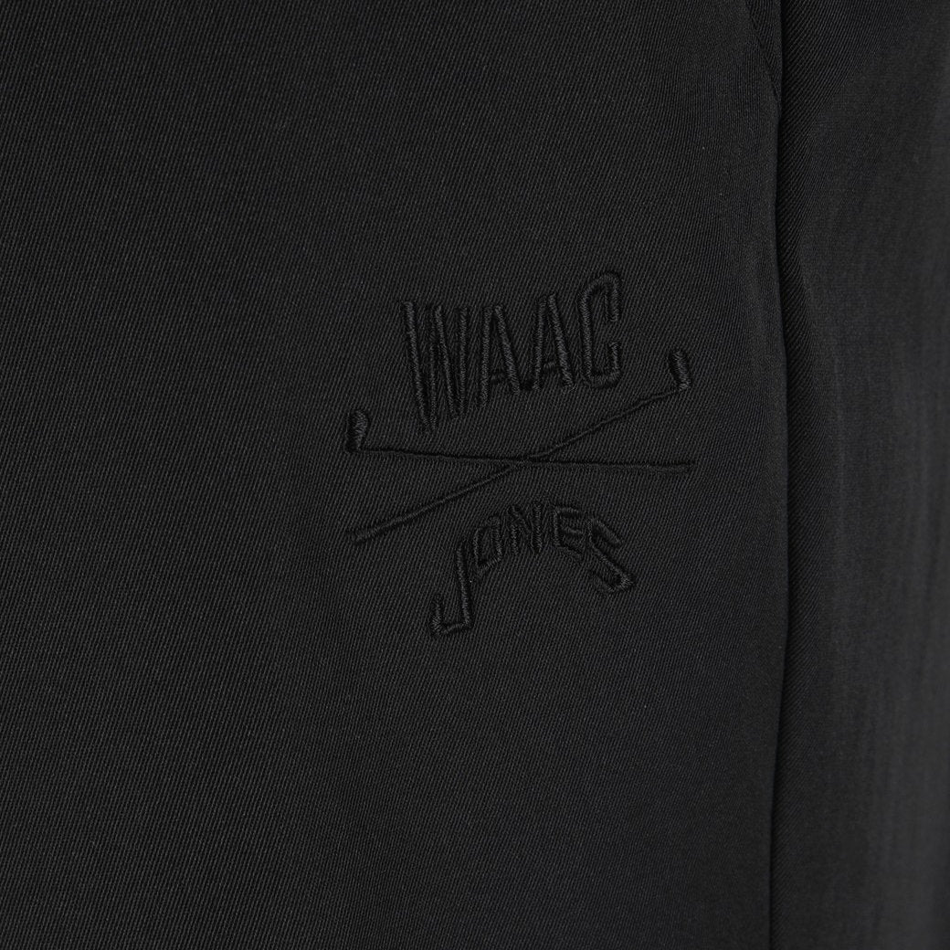 【WAAC X JONES】MEN テーパードパンツ ブラック