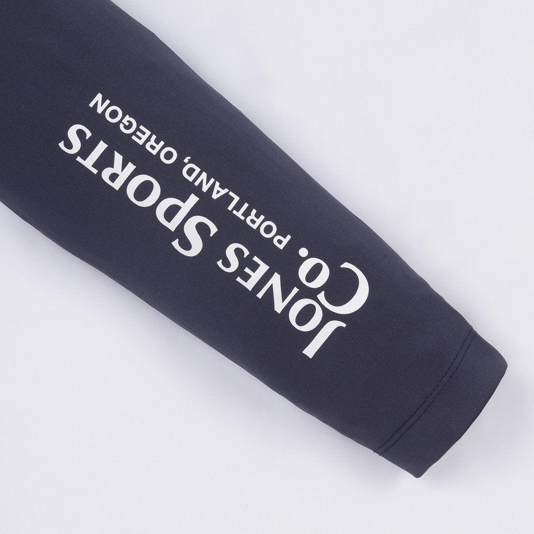 【WAAC X JONES】MEN ベースレイヤーモックネック ネイビー