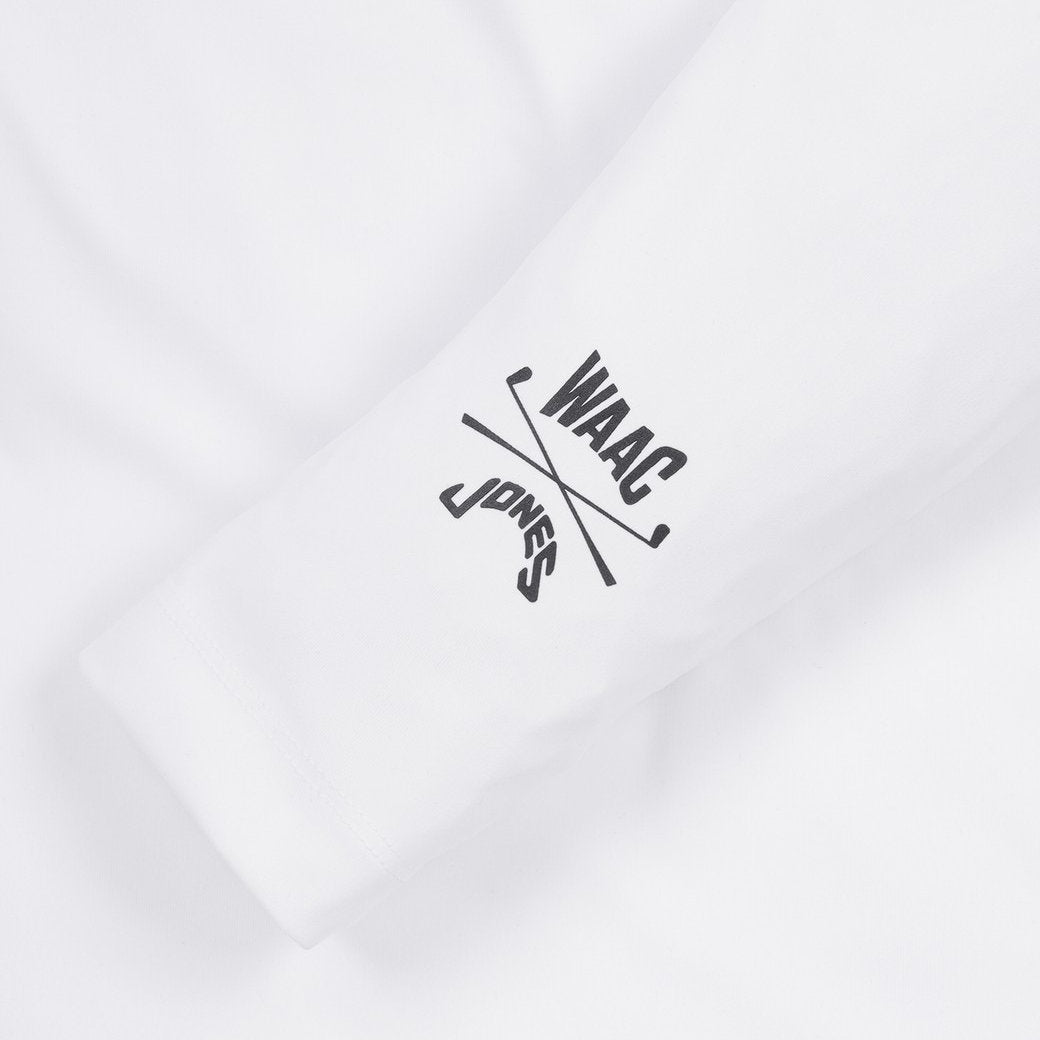 【WAAC X JONES】MEN ベースレイヤーモックネック ホワイト