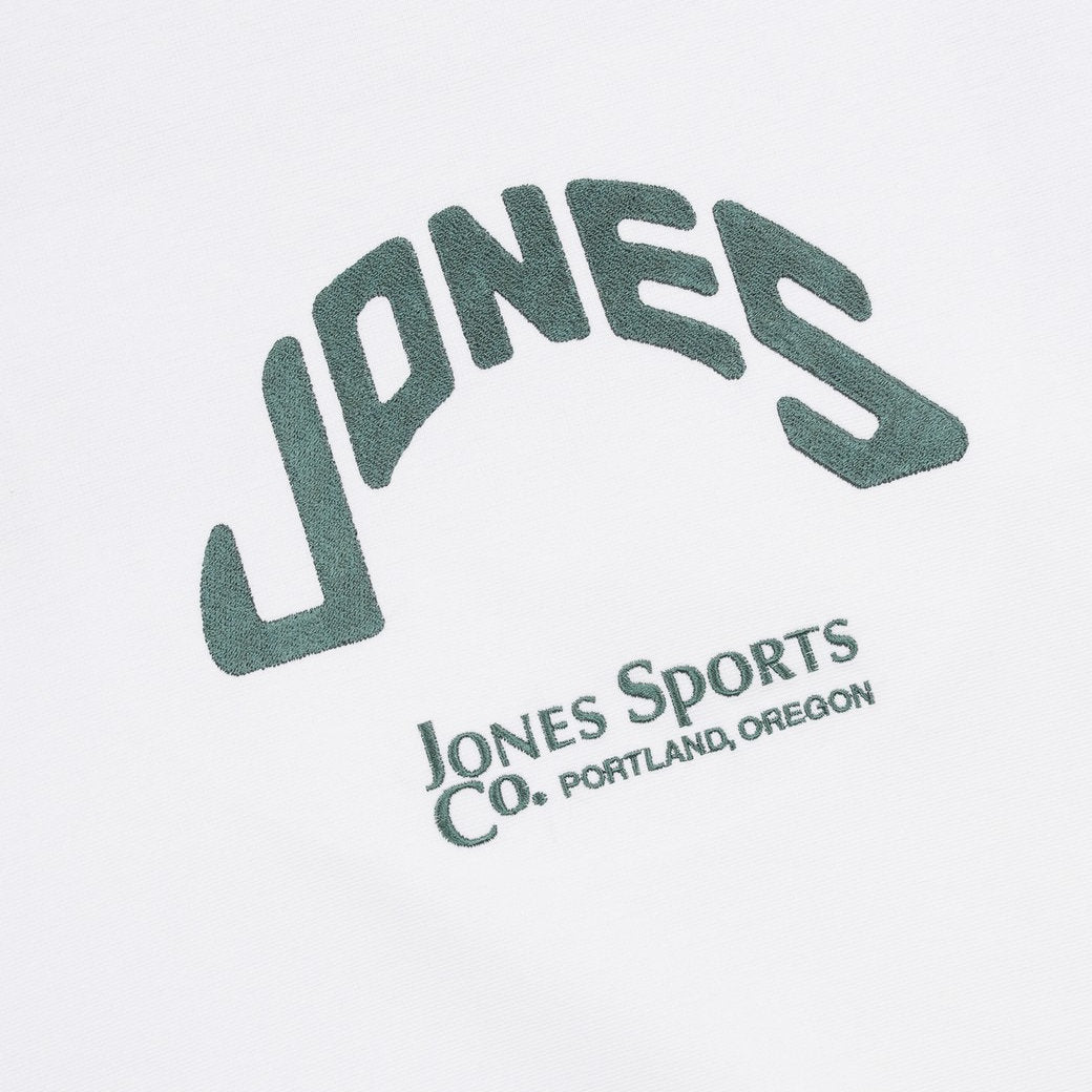 【WAAC X JONES】MEN クルーネックスウェット アイボリー