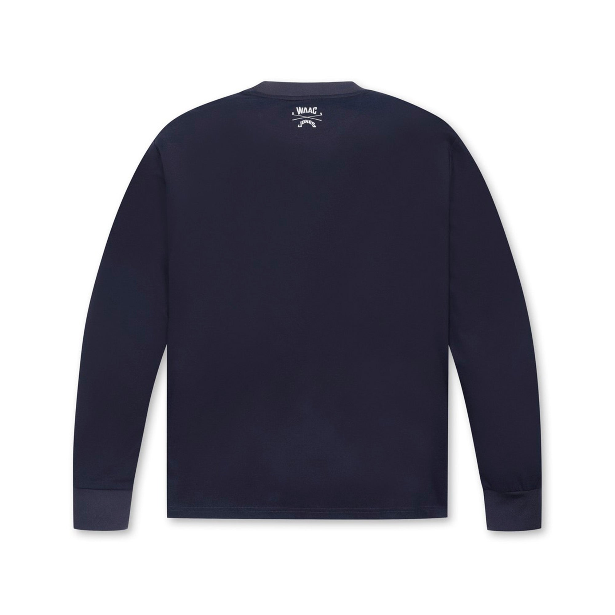 【WAAC X JONES】MEN クルーネックスウェット ネイビー