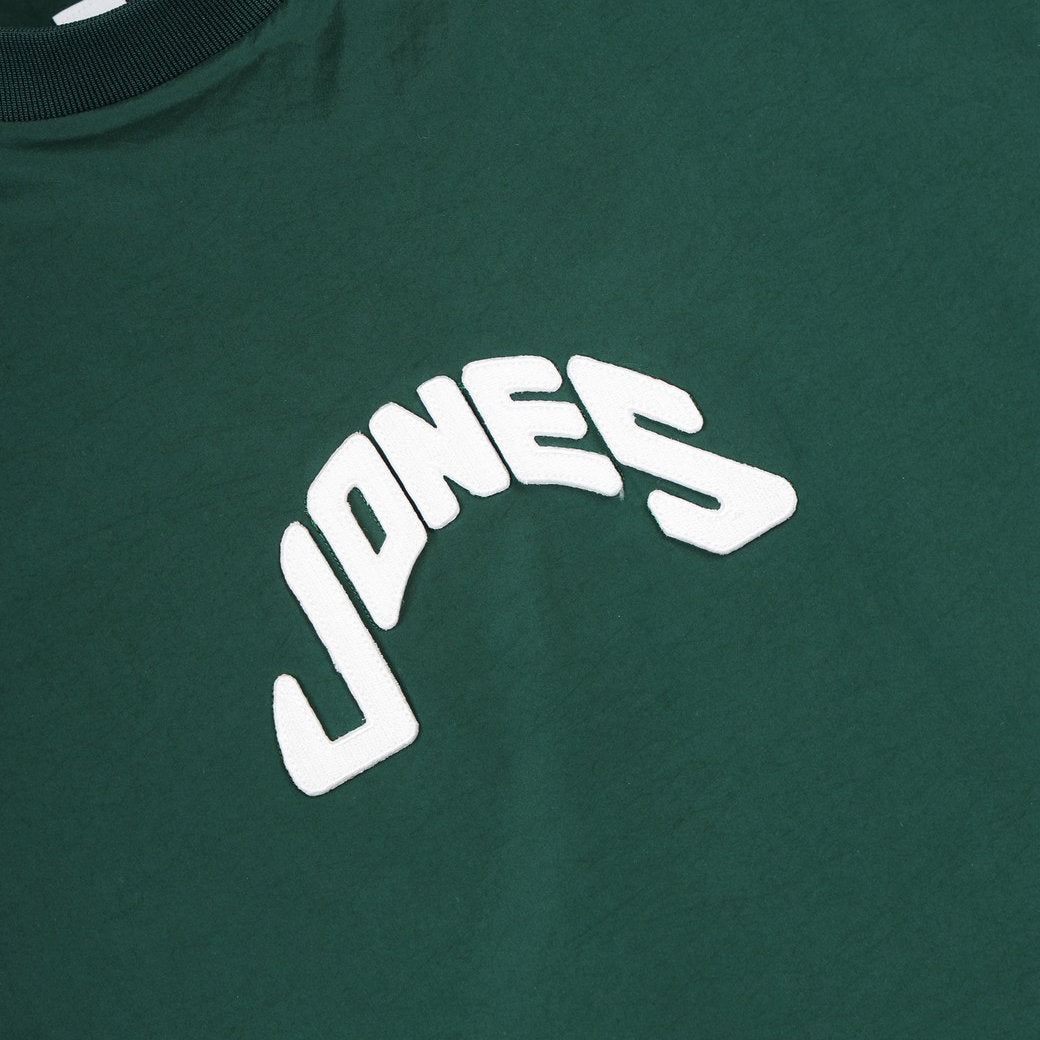 【WAAC X JONES】MEN ウーブンショートスリーブプルオーバー グリーン