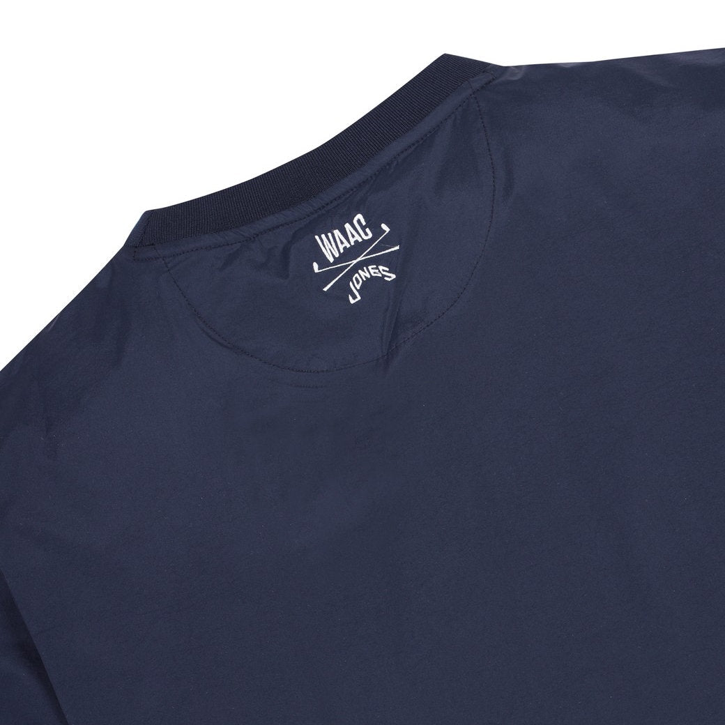 MEN ウーブンショートスリーブプルオーバー ネイビー