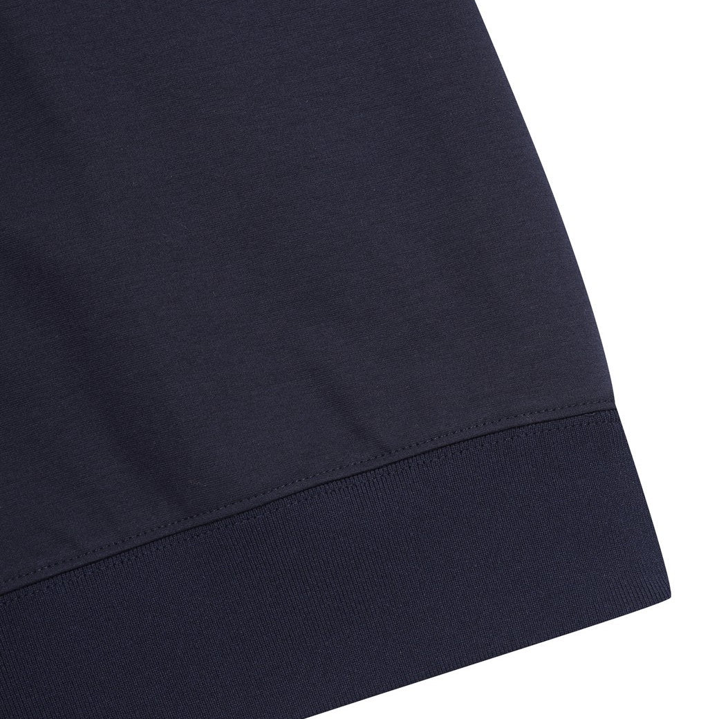 【WAAC X JONES】MEN ルーズフィットスウェットシャツ ネイビー