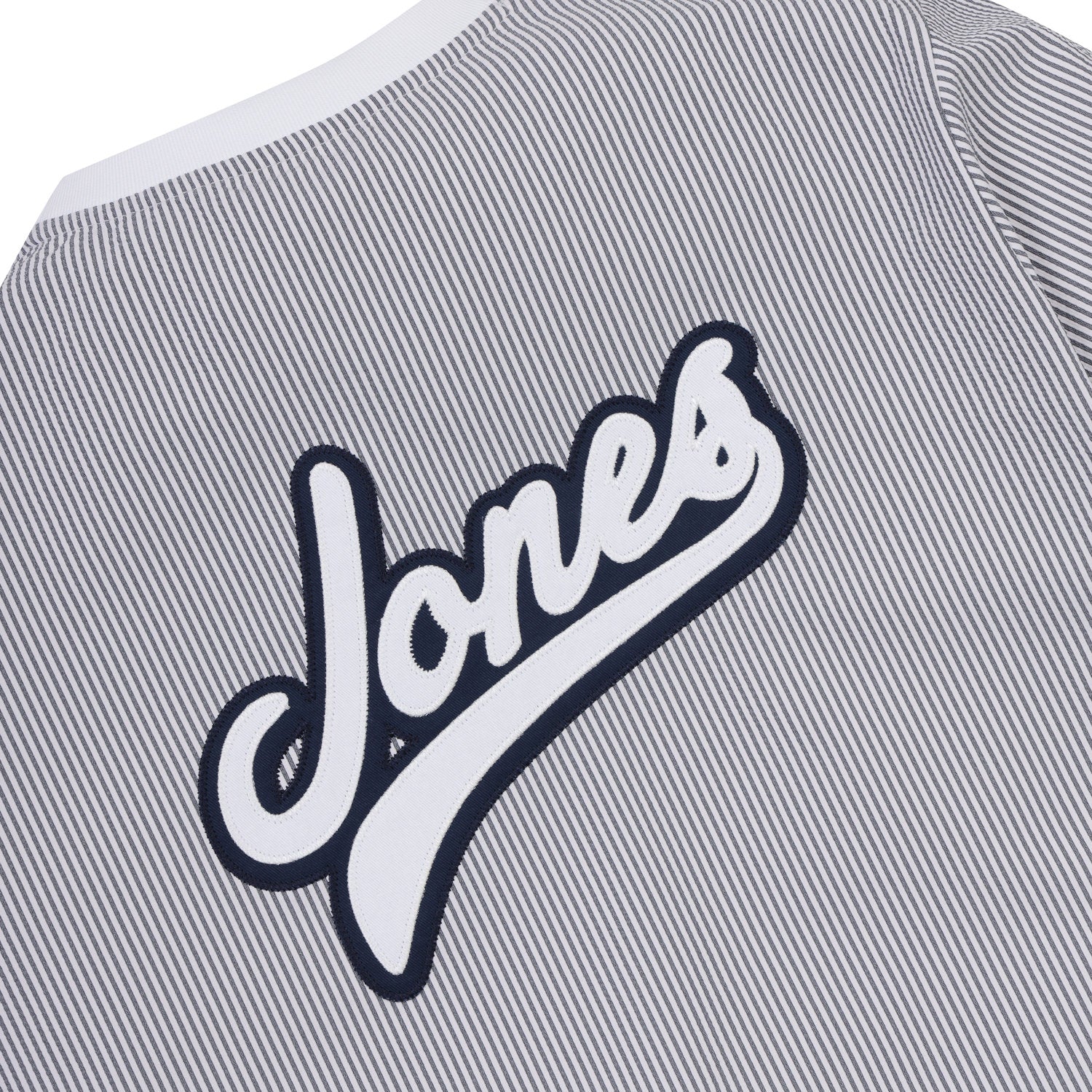 MEN シアサッカーショートスリーブプルオーバー ネイビー