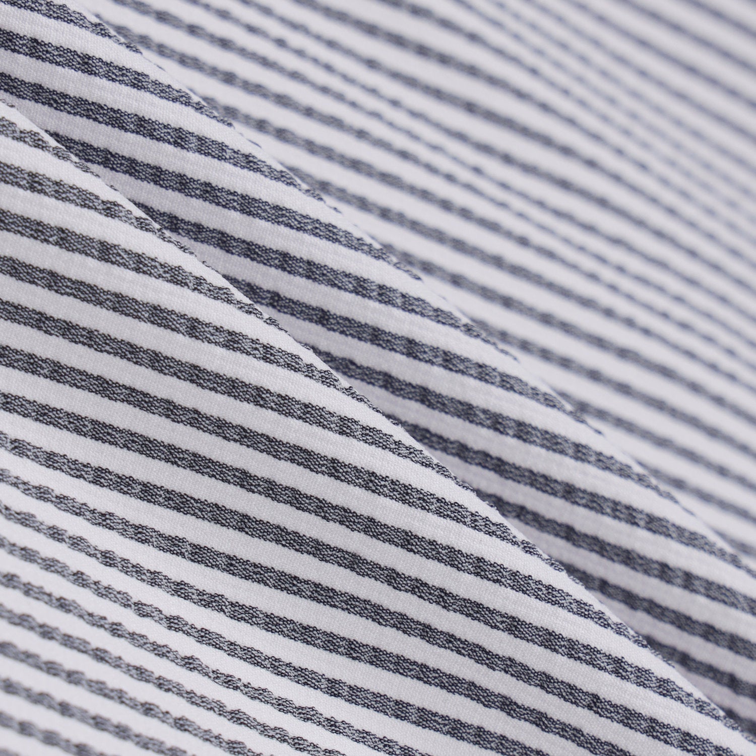 MEN シアサッカーショートスリーブプルオーバー ネイビー