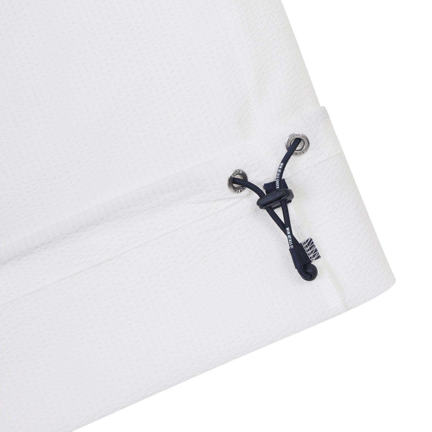 【WAAC X JONES】MEN シアサッカーショートスリーブプルオーバー ホワイト