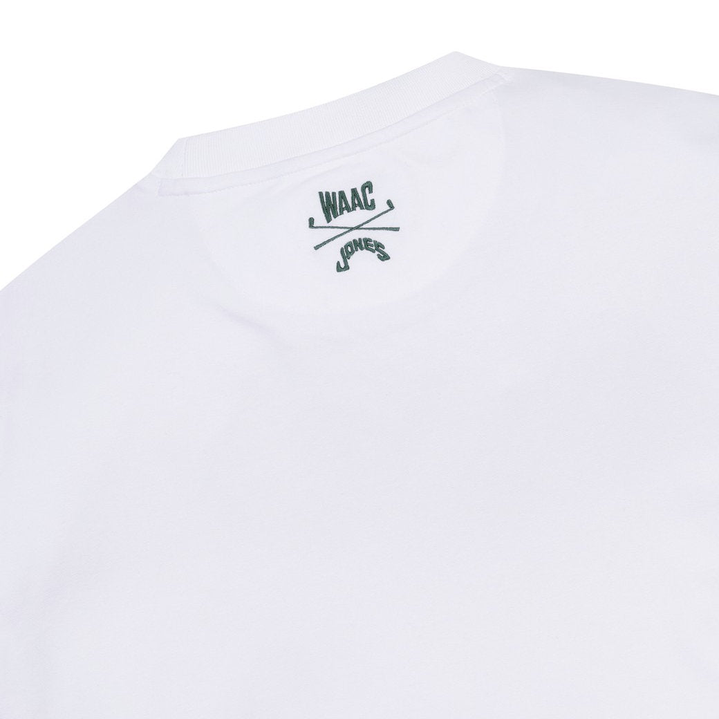 【WAAC X JONES】MEN クルーネックTシャツ ホワイト