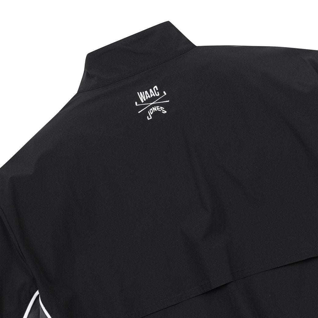 【WAAC X JONES】MEN パイピングアノラック ブラック