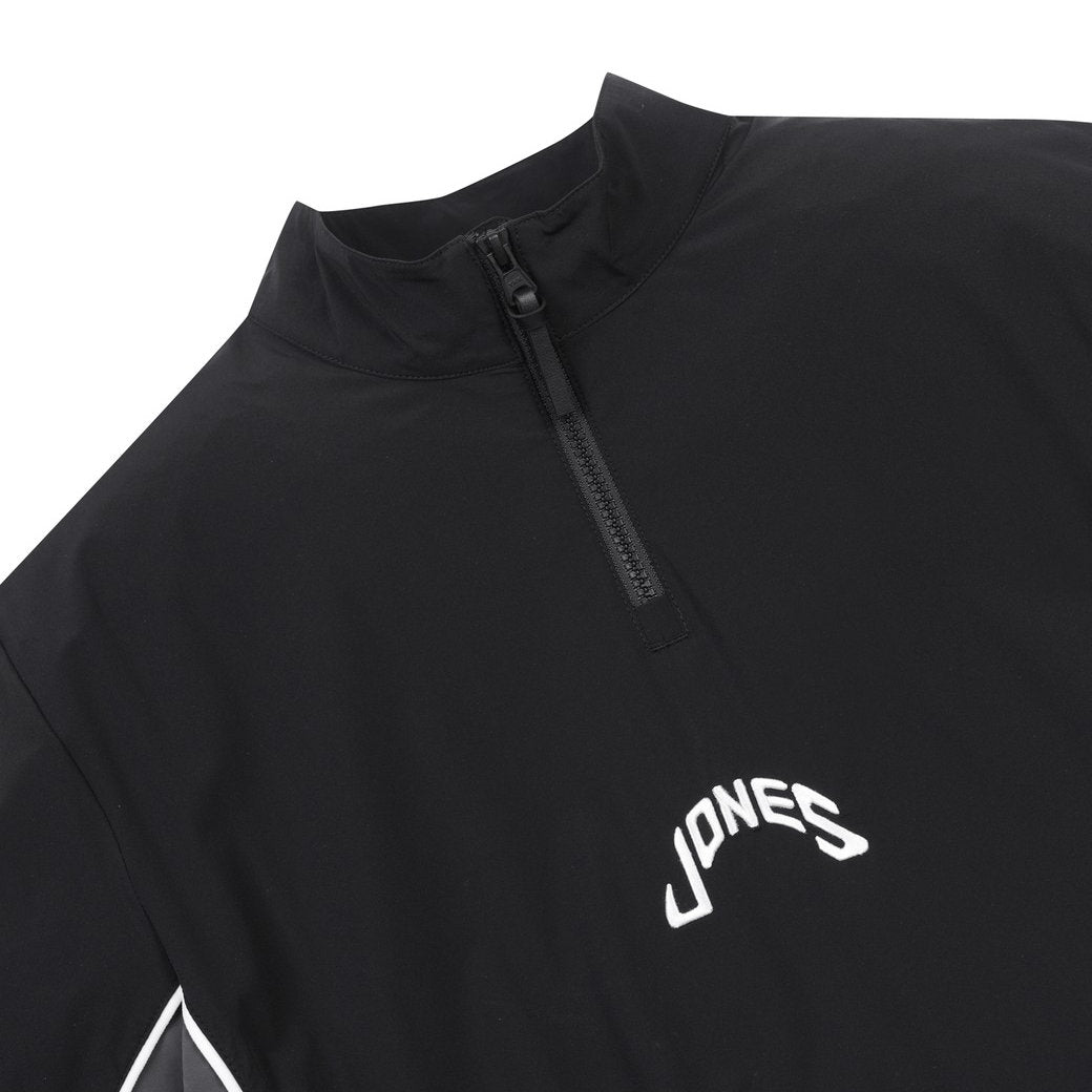 【WAAC X JONES】MEN パイピングアノラック ブラック