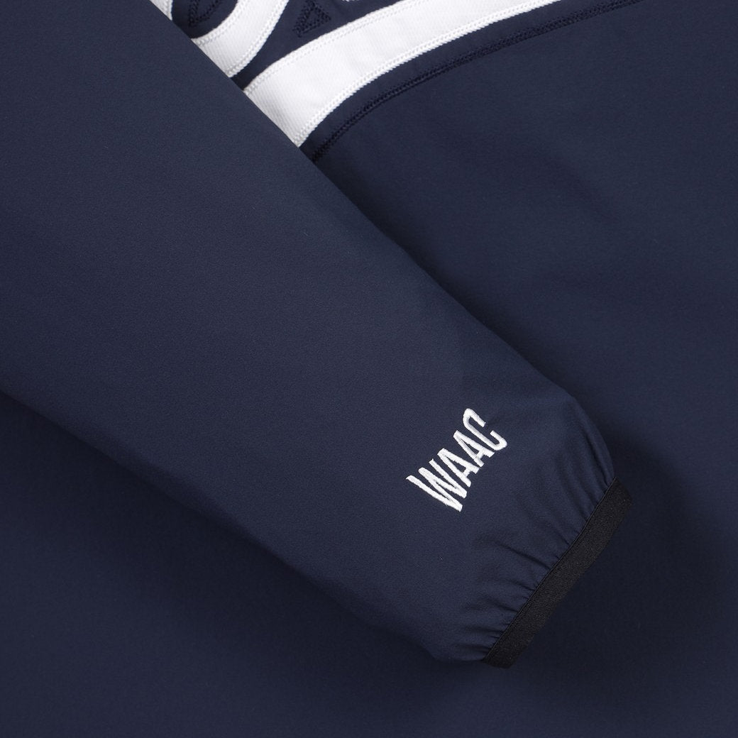 【WAAC X JONES】MEN カーブロゴプルオーバー ネイビー