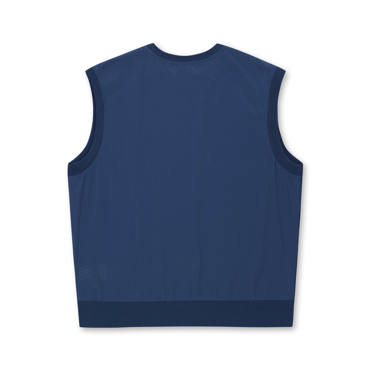 【WEB限定】MEN ハイブリッドニットベスト ブルー