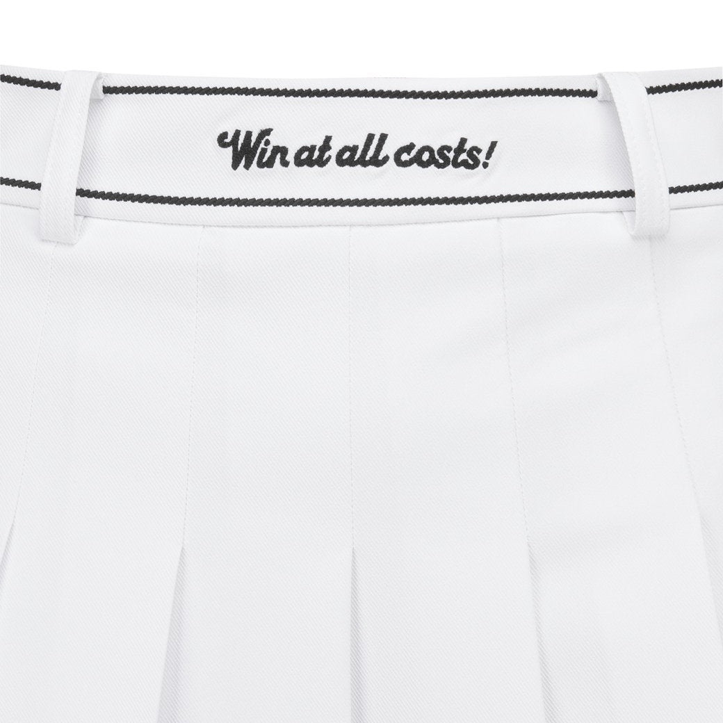 【25SS 新作】WOMEN ESSENTIALプリーツスカート ホワイト