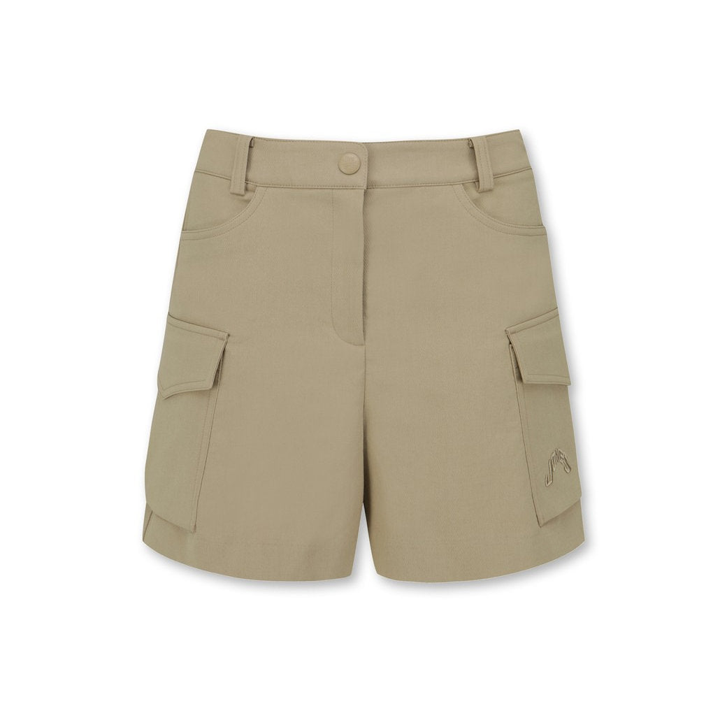 【25SS 新作|WAAC X JONES】WOMEN カーゴショートパンツ ベージュ