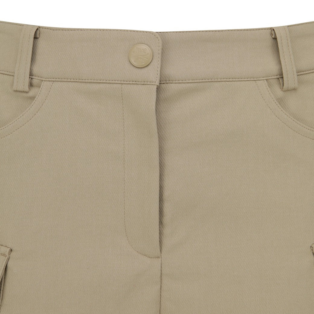 【25SS 新作|WAAC X JONES】WOMEN カーゴショートパンツ ベージュ