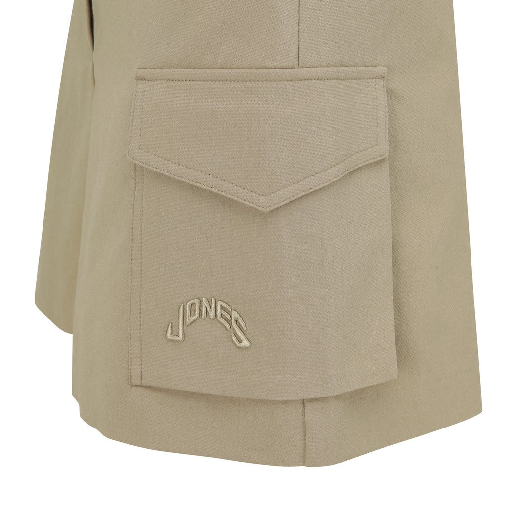 【25SS 新作|WAAC X JONES】WOMEN カーゴショートパンツ ベージュ