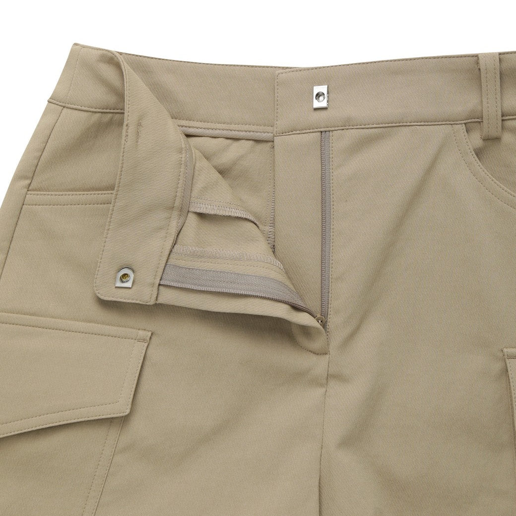 【25SS 新作|WAAC X JONES】WOMEN カーゴショートパンツ ベージュ