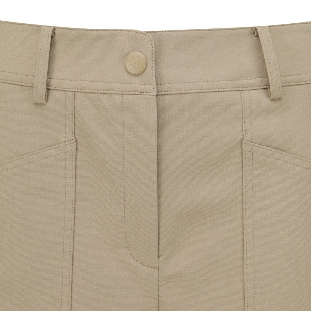 【25SS 新作|WAAC X JONES】WOMEN ベイカーショートパンツ ベージュ