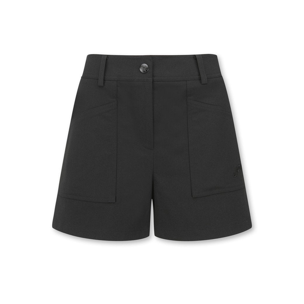 【WAAC X JONES】WOMEN ベイカーショートパンツ ブラック