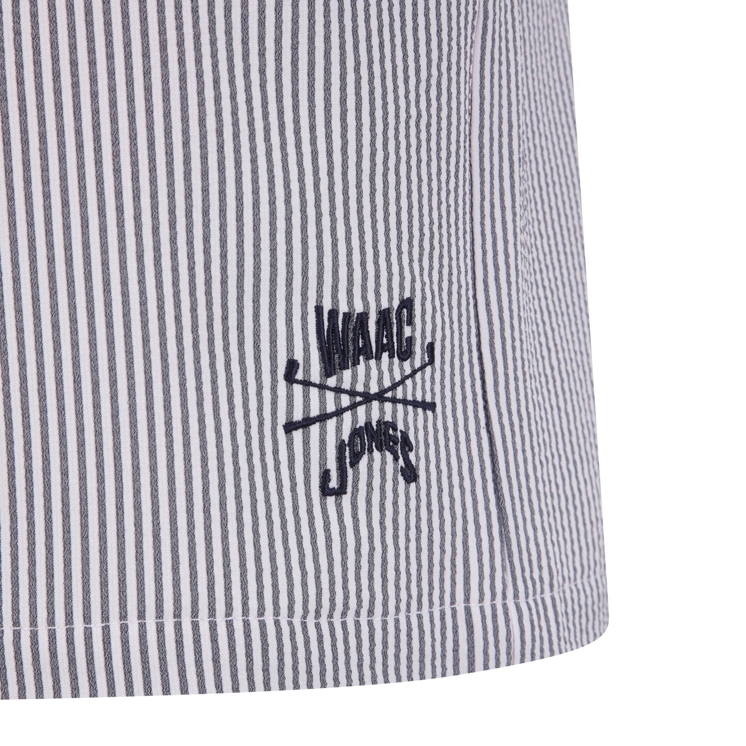 【WAAC X JONES】WOMEN シアサッカーショートパンツ ホワイト