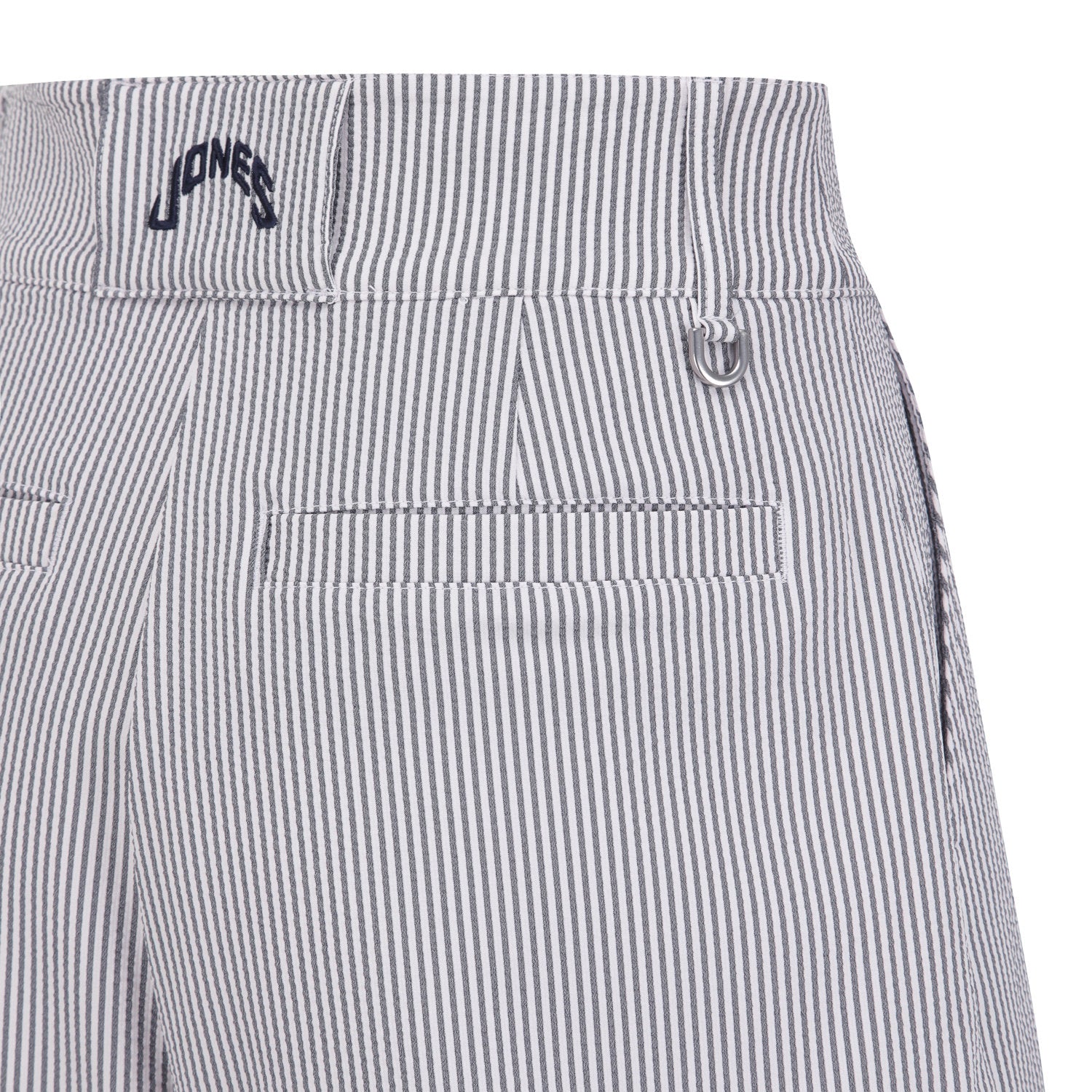 【25SS 新作|WAAC X JONES】WOMEN シアサッカーショートパンツ ホワイト