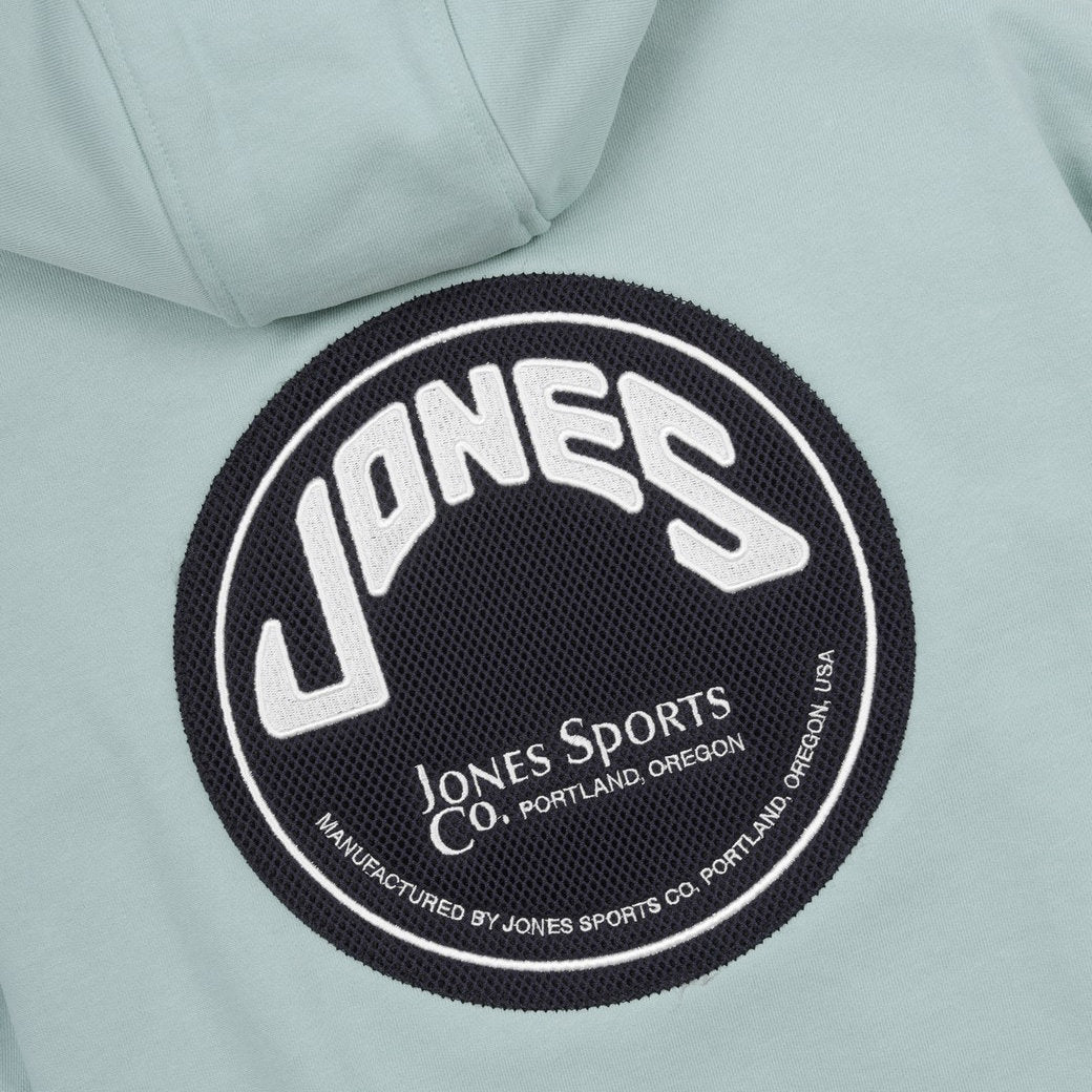 【25SS 新作|WAAC X JONES】WOMEN ロゴフーディー ミントグリーン