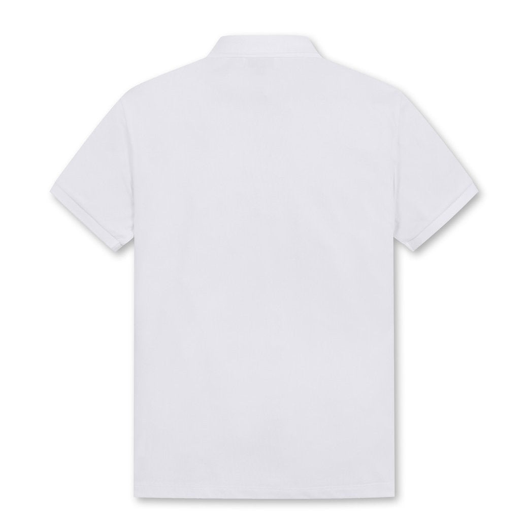 【25SS 新作】WOMEN ESSENTIAL ピケポロシャツ ホワイト