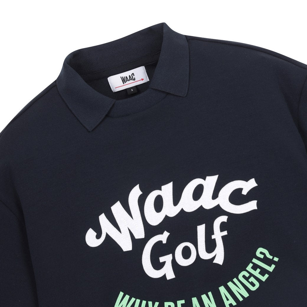 【25SS 新作|WEB限定】WOMEN ルーズフィットロゴスウェットシャツ ネイビー