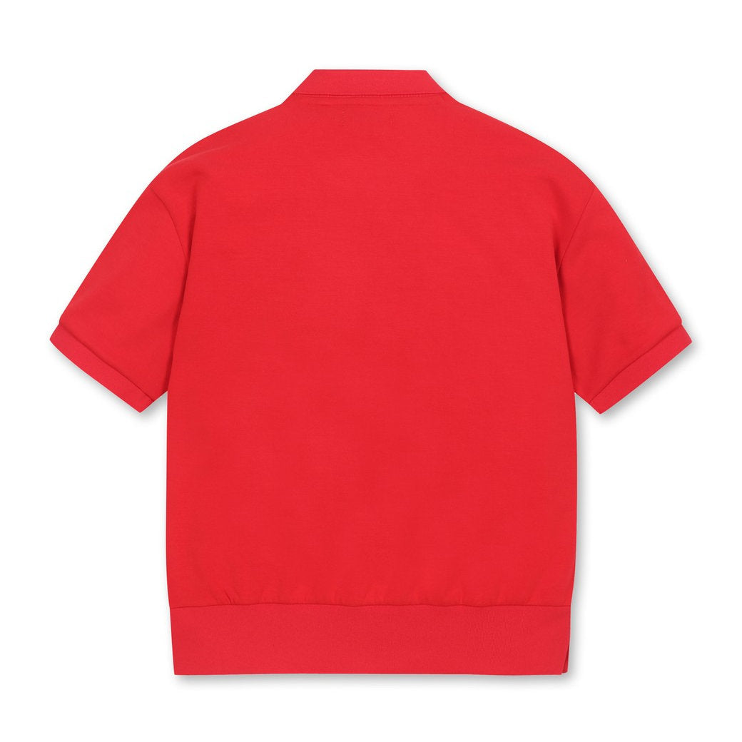 【25SS 新作|WEB限定】WOMEN ルーズフィットロゴスウェットシャツ レッド
