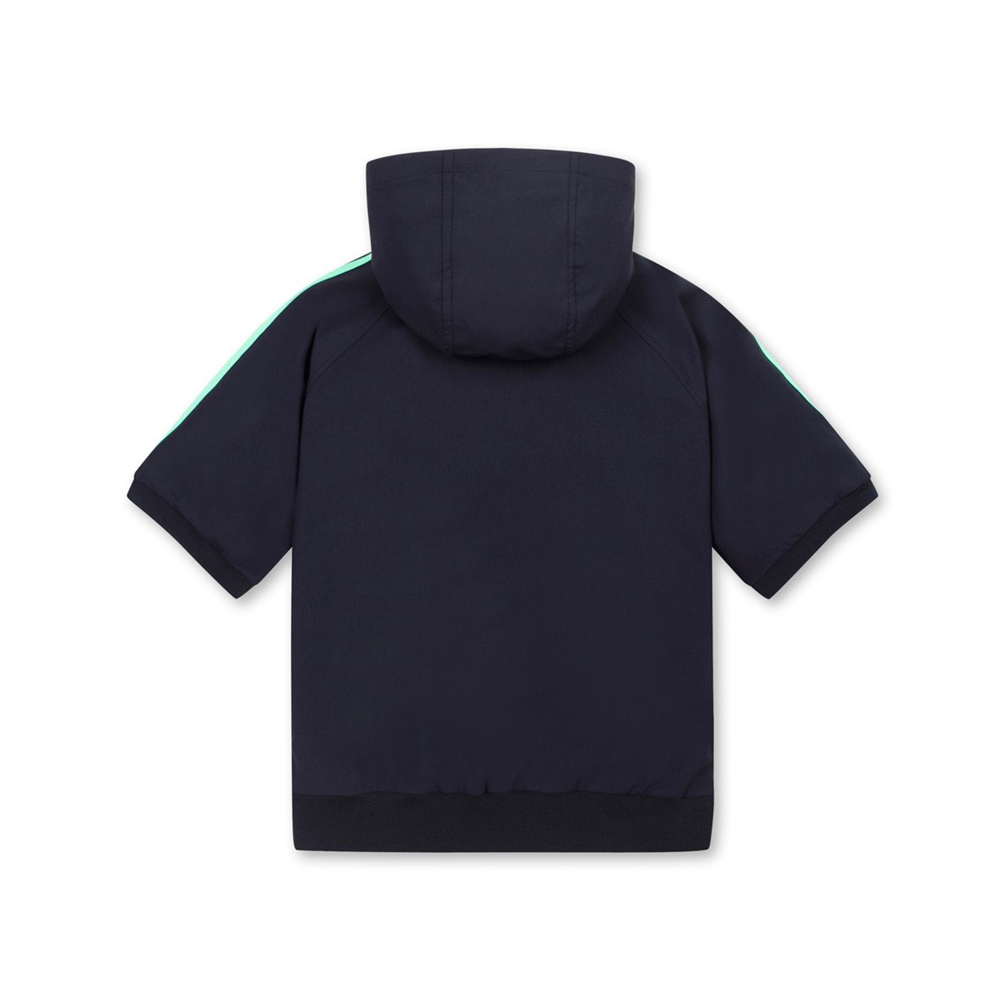 WOMEN ハーフジップフーディ ネイビー