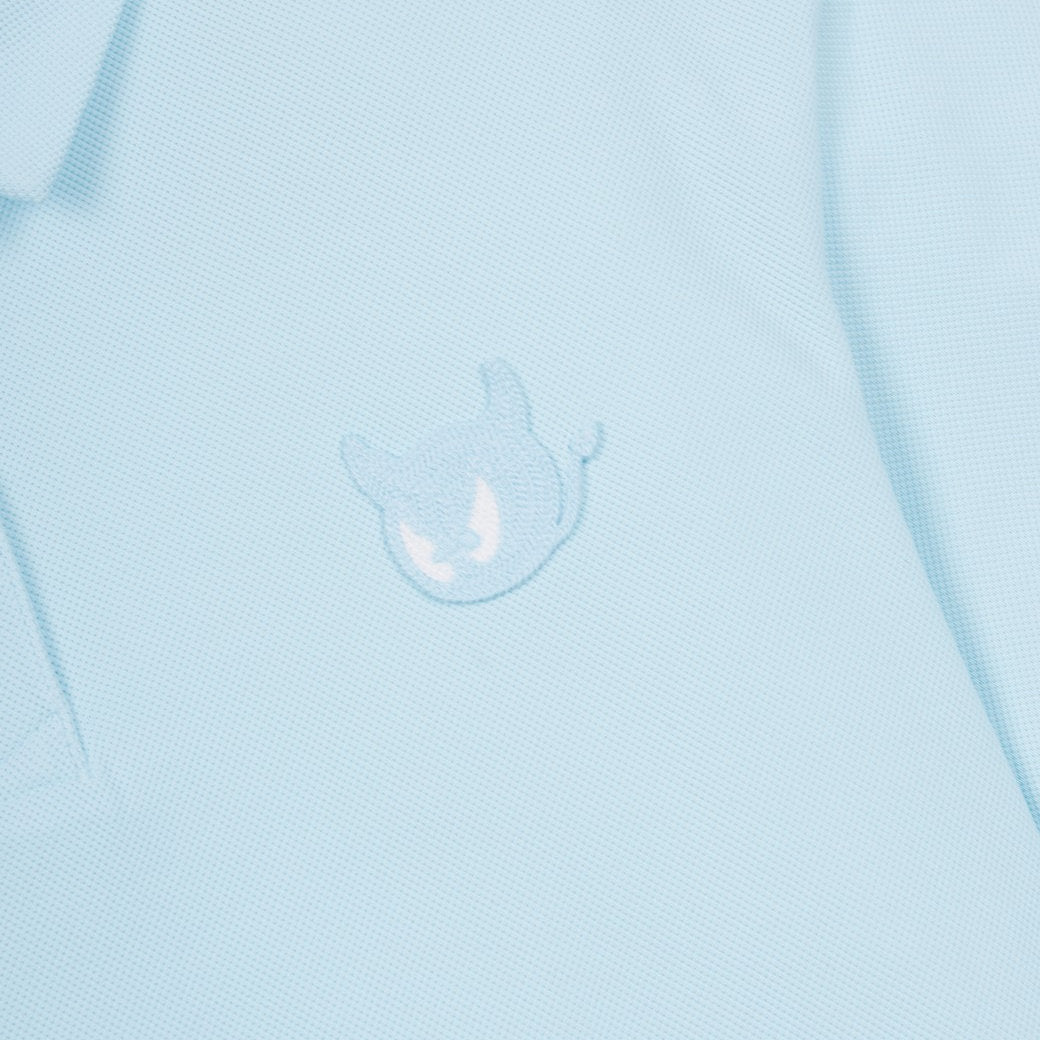 【25SS 新作|WEB限定】WOMEN WTOルーズフィットポロシャツ ライトブルー