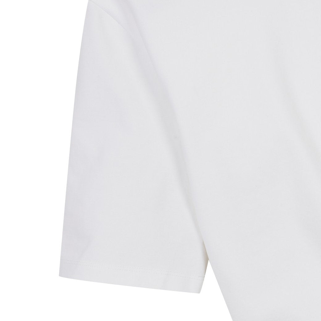 【WAAC X JONES】WOMEN ルーズフィットスウェットシャツ ホワイト