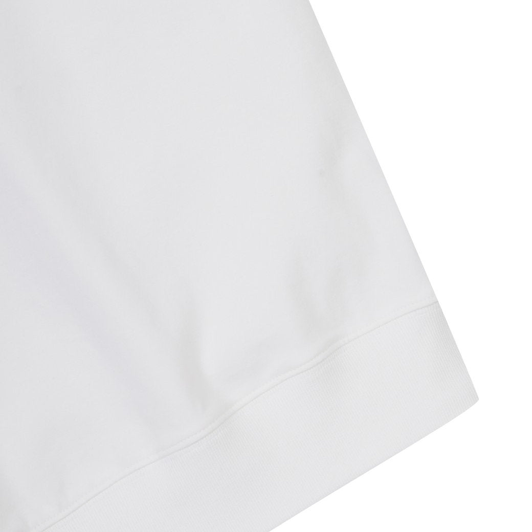 【WAAC X JONES】WOMEN ルーズフィットスウェットシャツ ホワイト