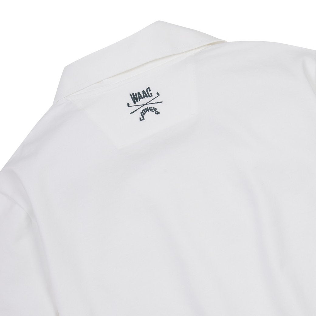 【WAAC X JONES】WOMEN ルーズフィットスウェットシャツ ホワイト