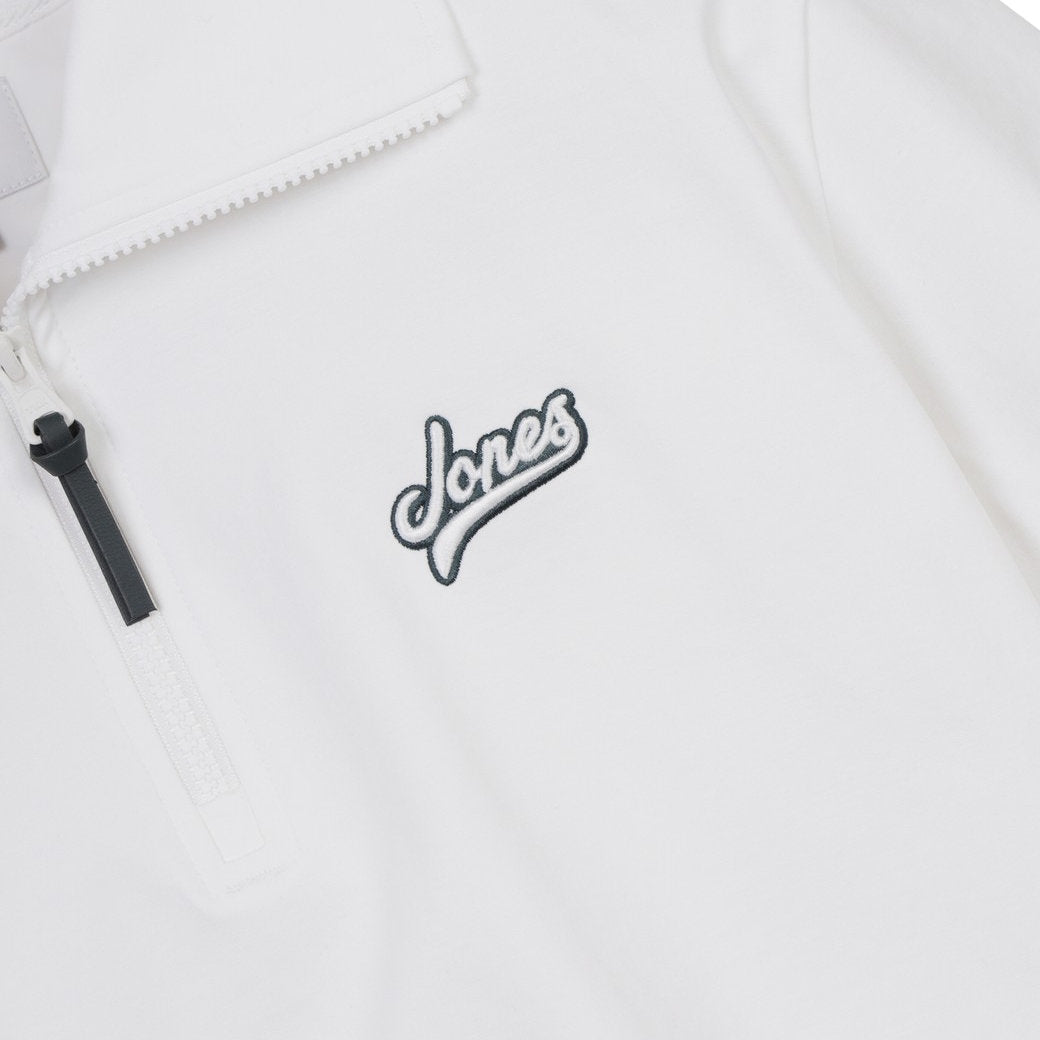【WAAC X JONES】WOMEN ルーズフィットスウェットシャツ ホワイト