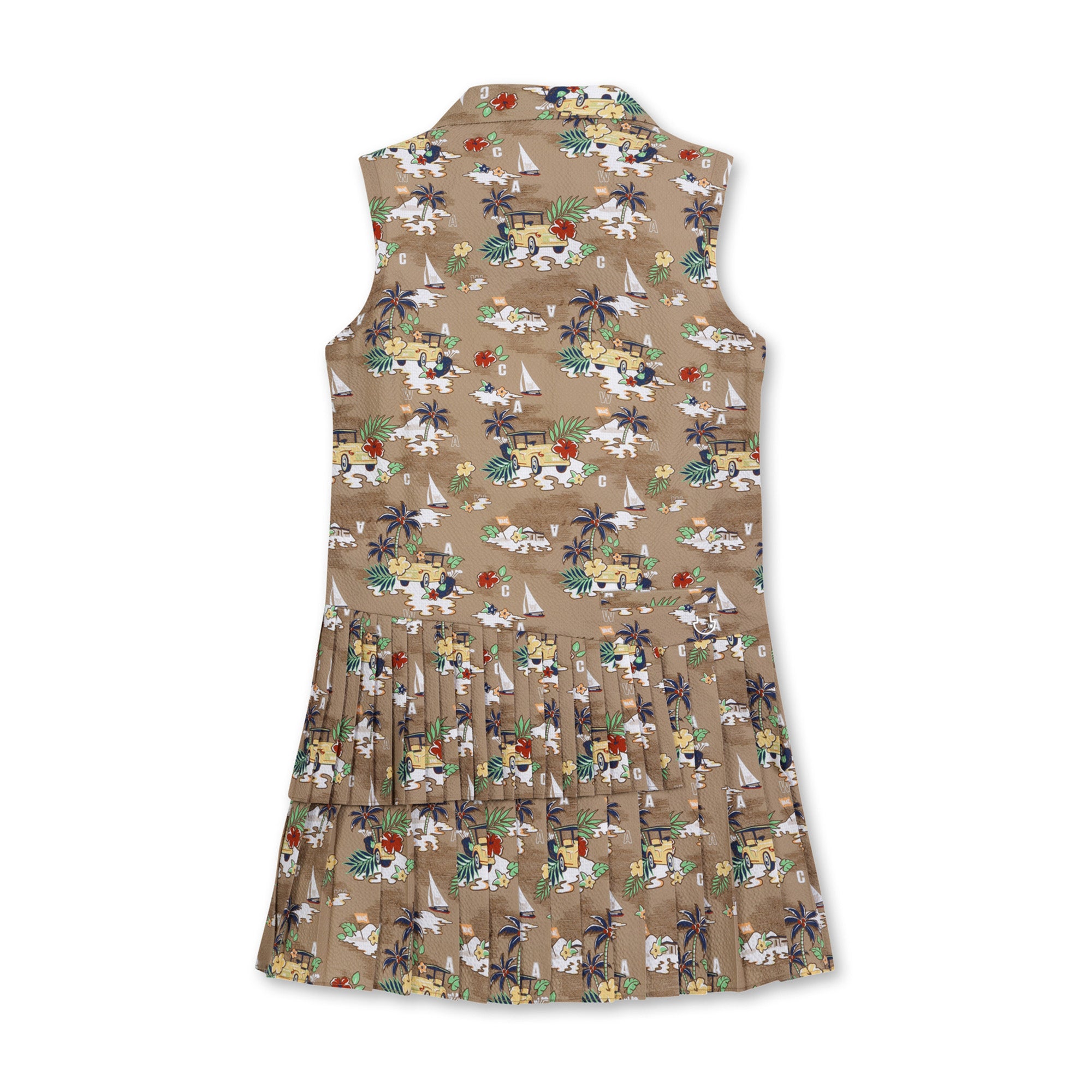 【25SS 新作|WEB限定】WOMEN シアサッカーワンピース ベージュ
