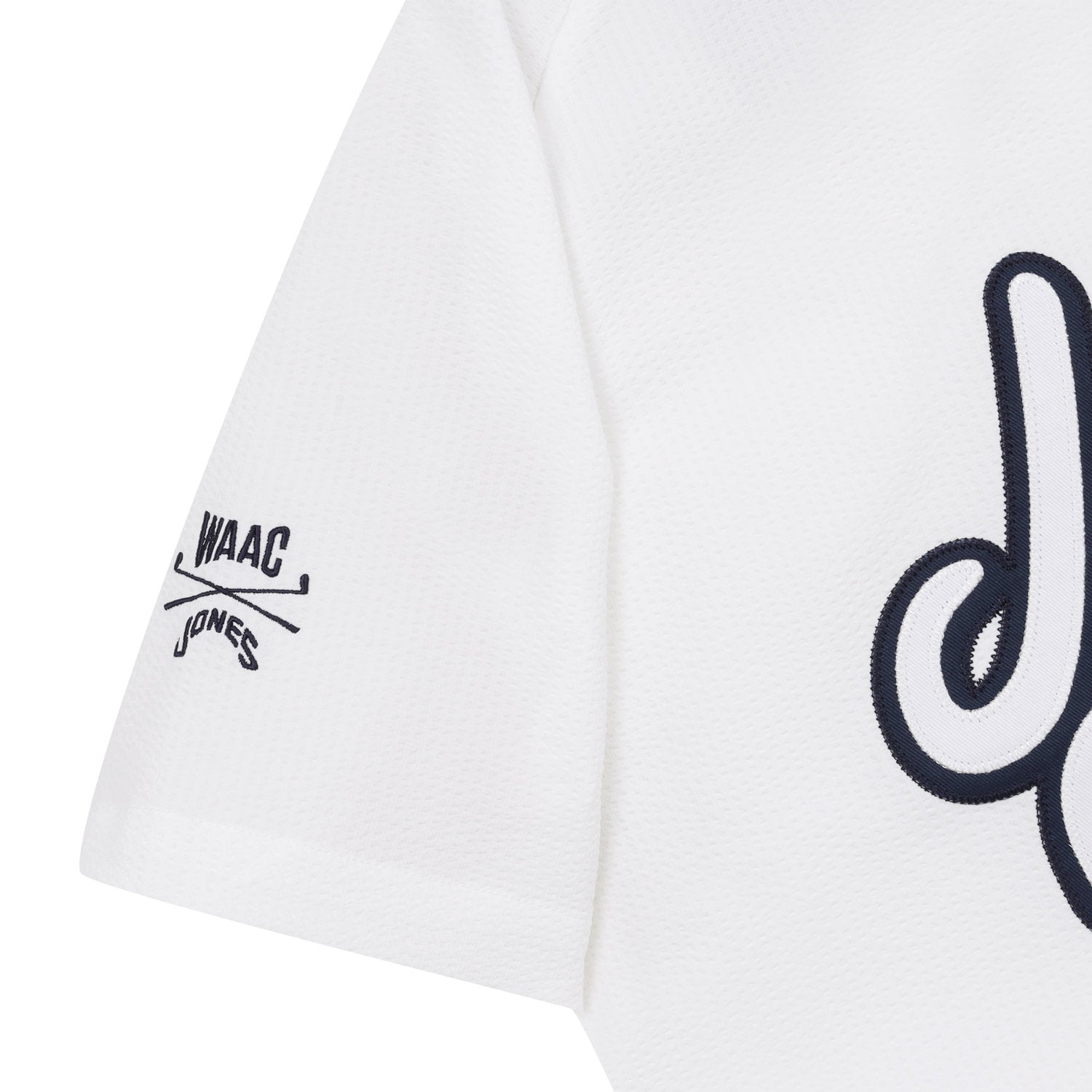 【25SS 新作|WAAC X JONES】WOMEN シアサッカーショートスリーブプルオーバー ホワイト