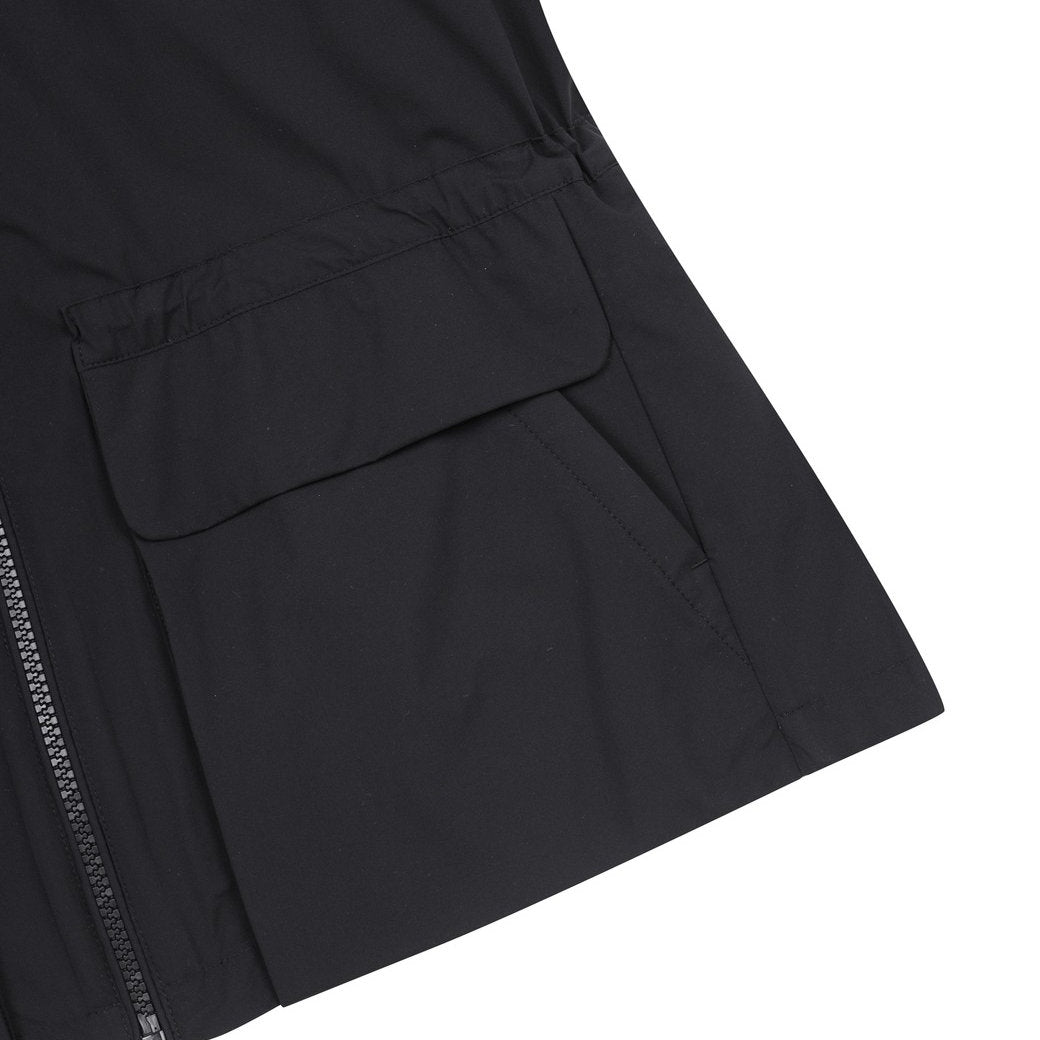 WOMEN ESSENTIALウィンドブレーカー ブラック