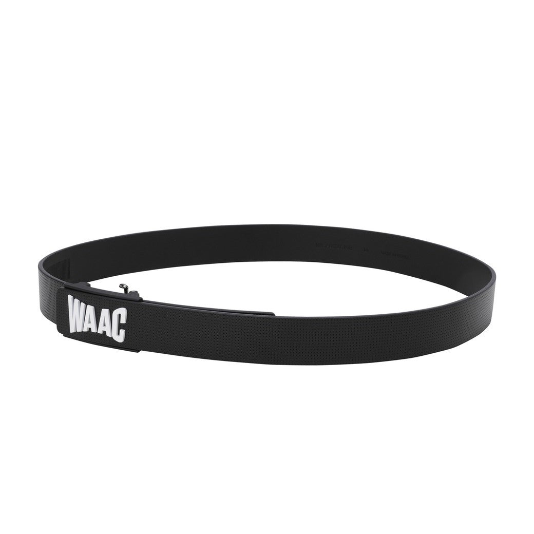 MEN パンチングベルト ブラック