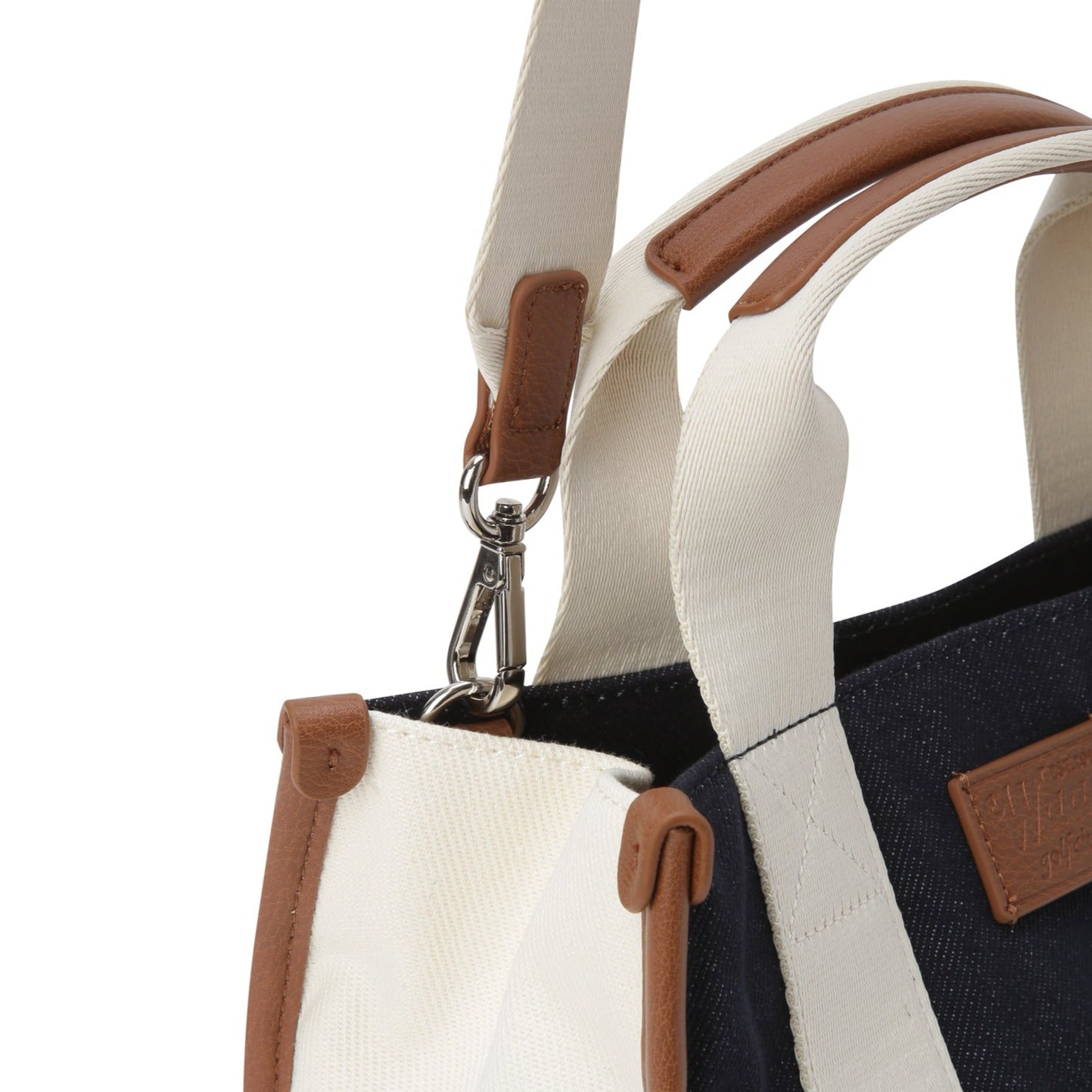 WOMENS キャンバストートバッグ ネイビー/072334820