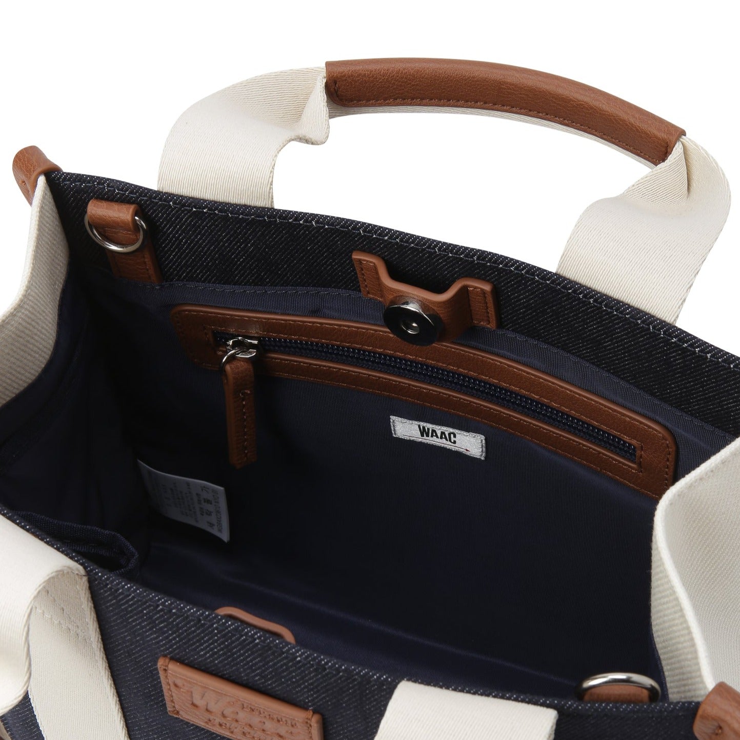 WOMENS キャンバストートバッグ ネイビー/072334820