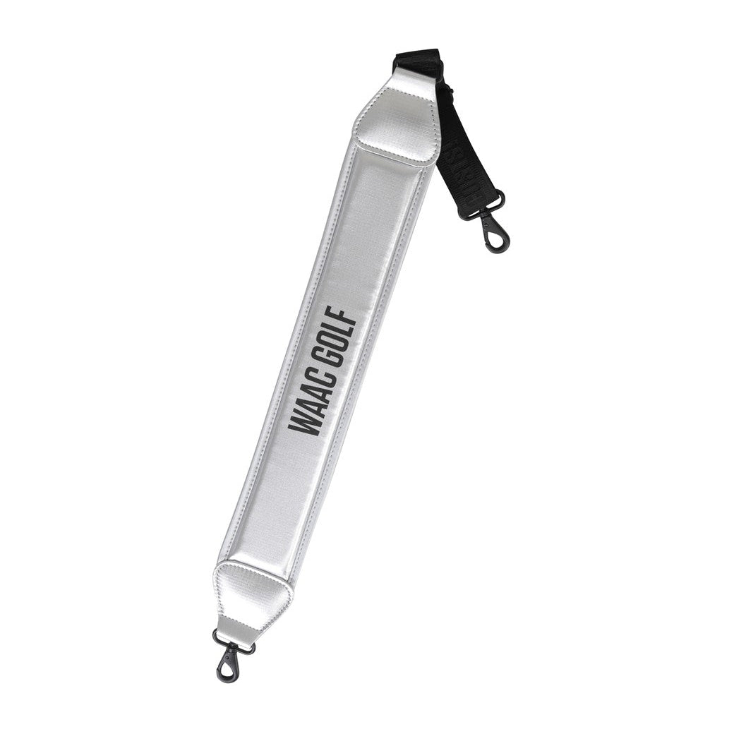 UNISEX キャスター付キャディバッグ シルバー